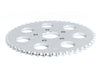 48 Tooth, Flat Steel Rear Chain Sprocket - Chrome. Fits Big Twin 1973-1999 & Sportster 1979-1999.