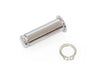 Hand Lever Pivot Pin with Clip. Fits most H-D 1982up.