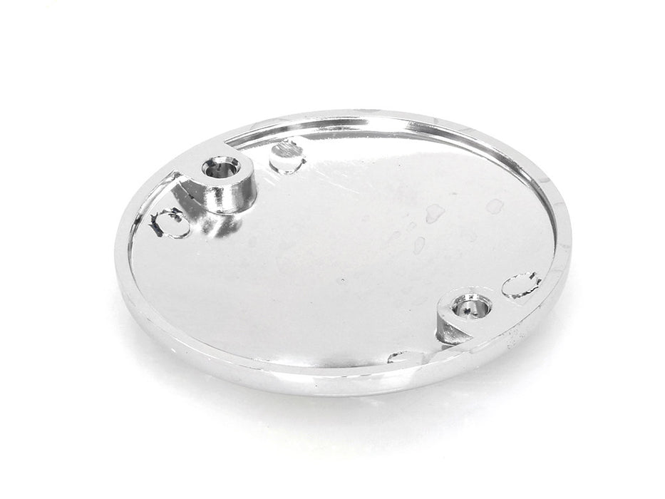 Live to Ride Points Cover - Chrome & Gold. Fits Big Twin 1970-1999.