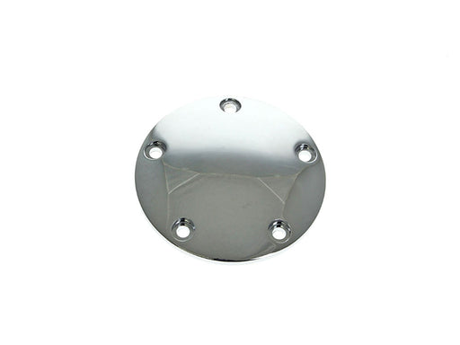 Points Cover - Chrome. Fits Twin Cam 1999-2017.