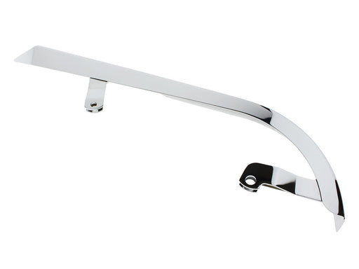 Upper Belt Guard - Chrome. Fits Dyna 1991-1999.