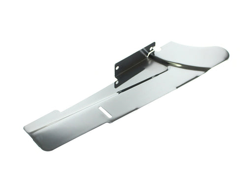 Lower Belt Guard - Chrome. Fits Dyna 1991-2005