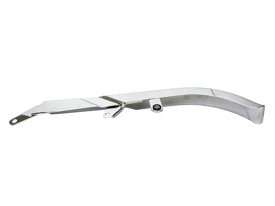 Upper Belt Guard - Chrome. Fits Softail 1986-1999.