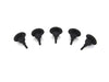 Jiffy Stand Bumper Rubber - Pack of 5. Fits Softail 1989-2006, Dyna Convertible 1994-2000, Dyna Super Glide Sport 1999-2005 & Sportster 1986-1988