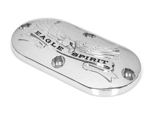 Live to Ride Primary Inspection Cover - Chrome. Fits Softail 1986-2006 & Dyna Wide Glide 1993-2005.