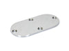 Primary Inspection Cover - Chrome. Fits 4Spd Big Twin 1965-1985