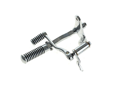Forward Controls with O-Ring Footpegs - Chrome. Fits Sportster 1986-1990