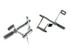 Forward Controls with O-Ring Footpegs - Chrome. Fits Sportster 1986-1990