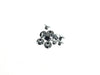 1/4in. (6mm) Hole Plugs - Chrome. Sold as a Pack of 10.