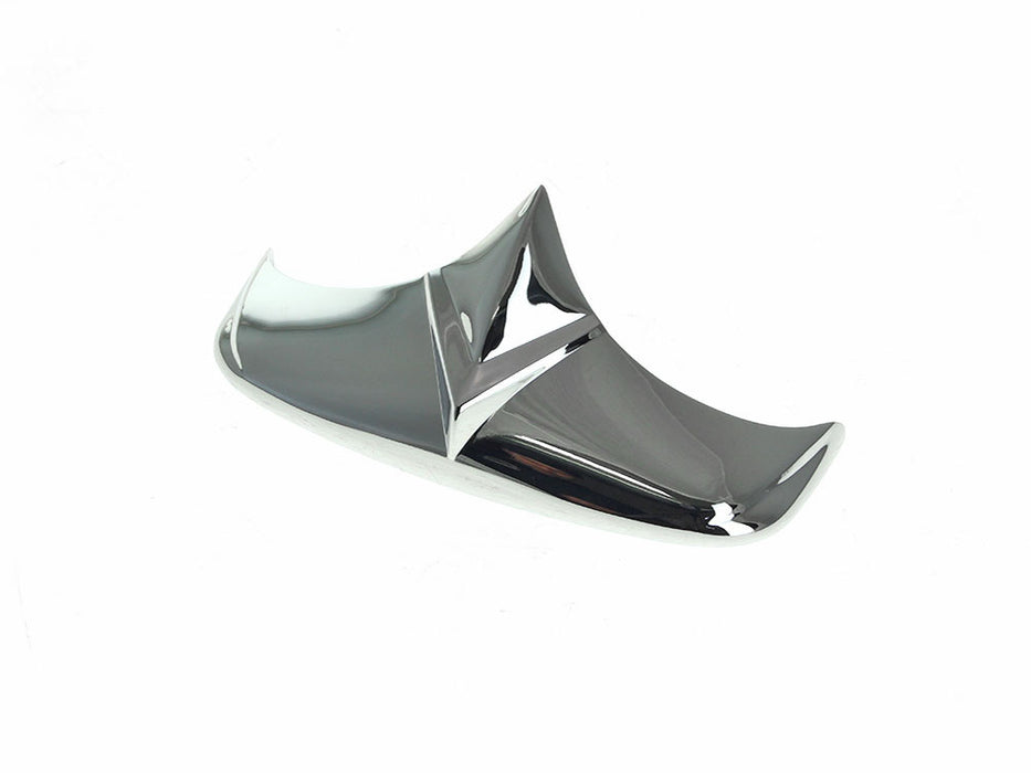 Rear V-Type Style Fender Tip - Chrome. Fits FL 1959-1986