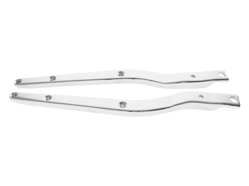 Rear Fender Struts - Chrome. Fits 4Spd FL 1958-1984.