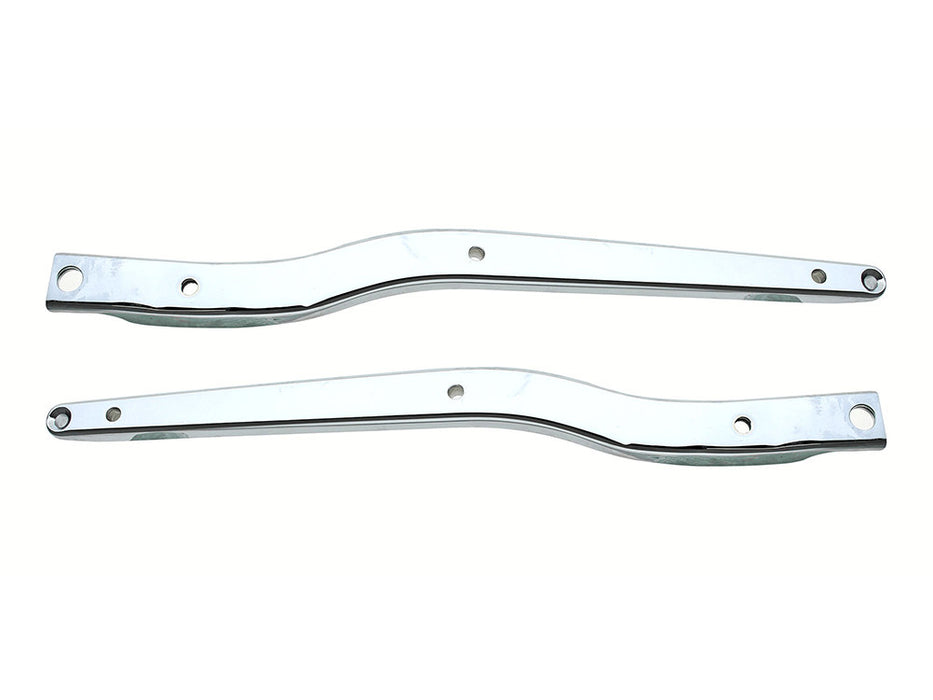 Rear Fender Struts - Chrome. Fits FXWG 1980-1986.
