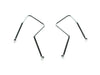Saddlebag Supports - Chrome. Fits FX 1971-1985 & FXWG 1980-1986