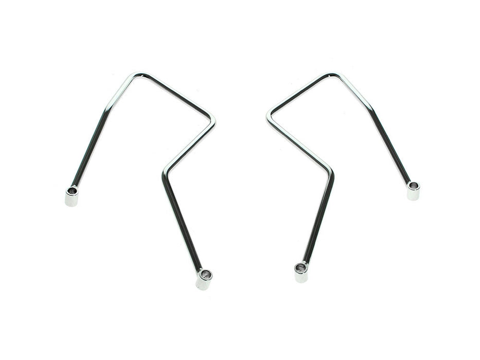 Saddlebag Supports - Chrome. Fits FX 1971-1985 & FXWG 1980-1986