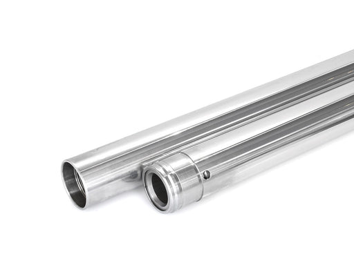 Hard Chrome Fork Tubes. +6in. Oversize. Fits 39mm Narrow Glide Front End 1994-2003
