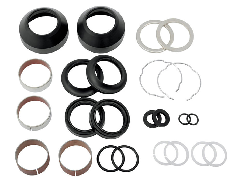 Fork Rebuild Kit. Fits 41mm Tubes. Fits Softail 1984-2017, Dyna Wide Glide 1993-2005, Dyna Switchback 2012-2016, FXWG 1984-1986 & Touring 1984-2013