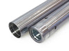 Hard Chrome Fork Tubes. +8in. Oversize. Fits Softail Models 2018up
