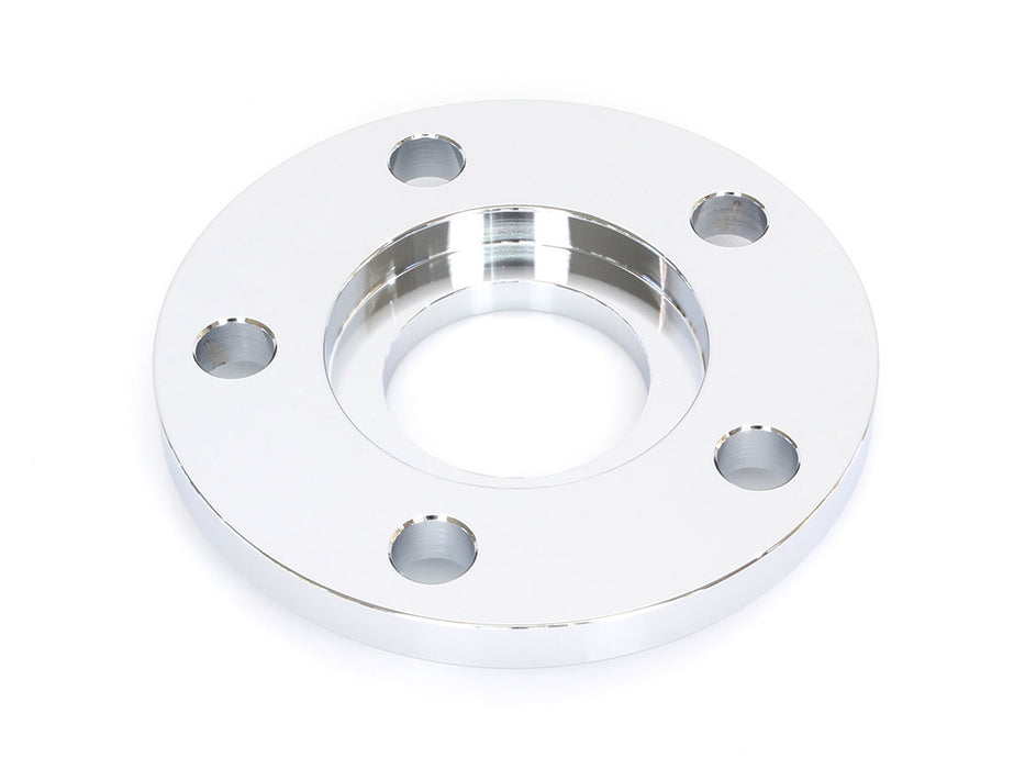 3/8in. Pulley Spacer with Lip. Fits H-D 2000up Wheels. Chrome.