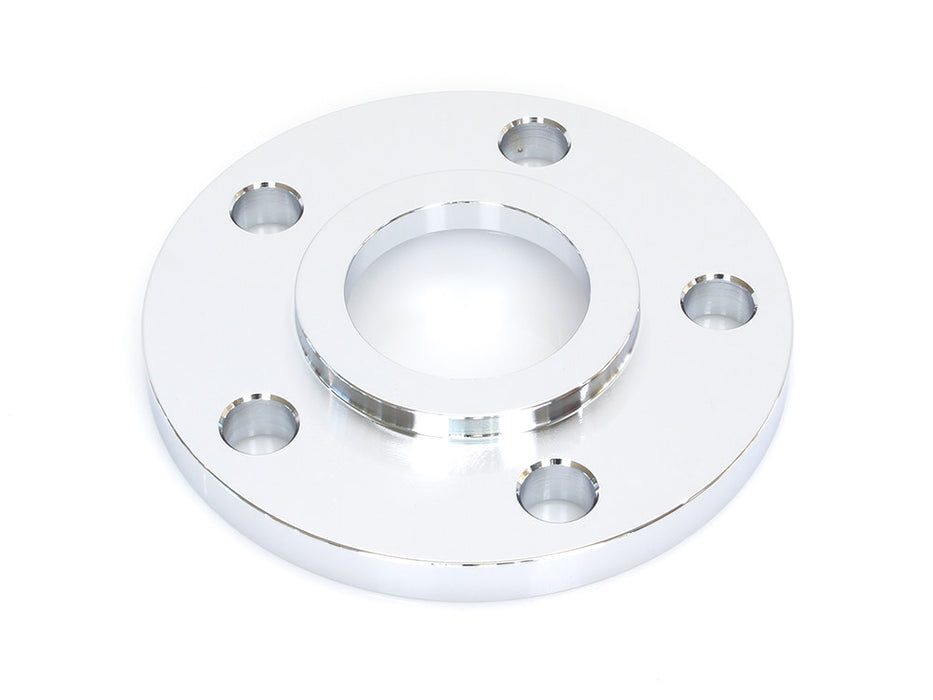 3/8in. Pulley Spacer with Lip. Fits H-D 2000up Wheels. Chrome.