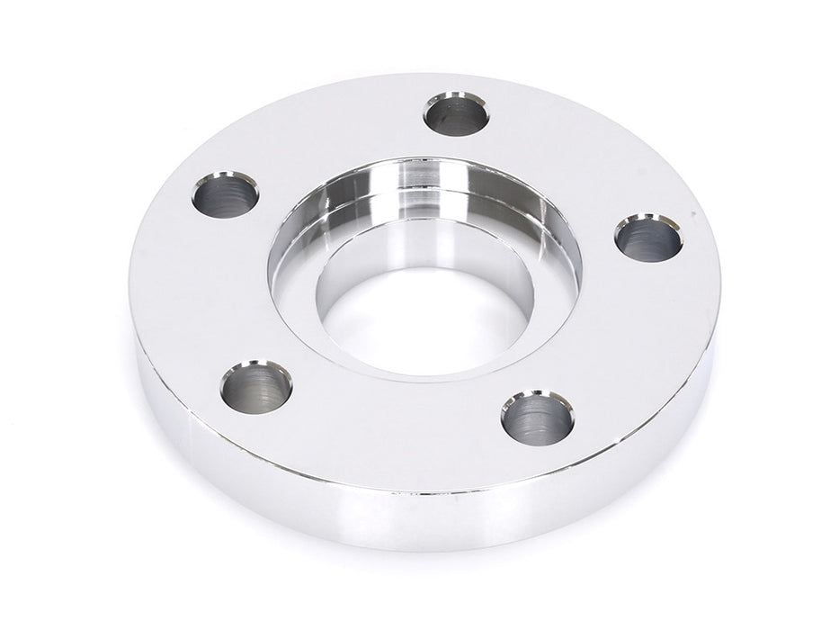 5/8in. Pulley Spacer with Lip. Fits H-D 2000up Wheels. Chrome.