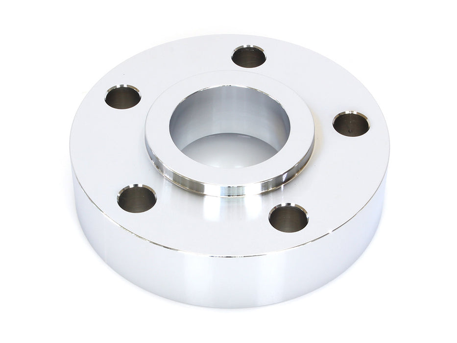 1in. Pulley Spacer with Lip. Fits H-D 2000up Wheels. Chrome.
