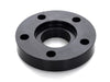 3/4in. Pulley Spacer with Lip. Fits H-D 2000up Wheels. Gloss Black.
