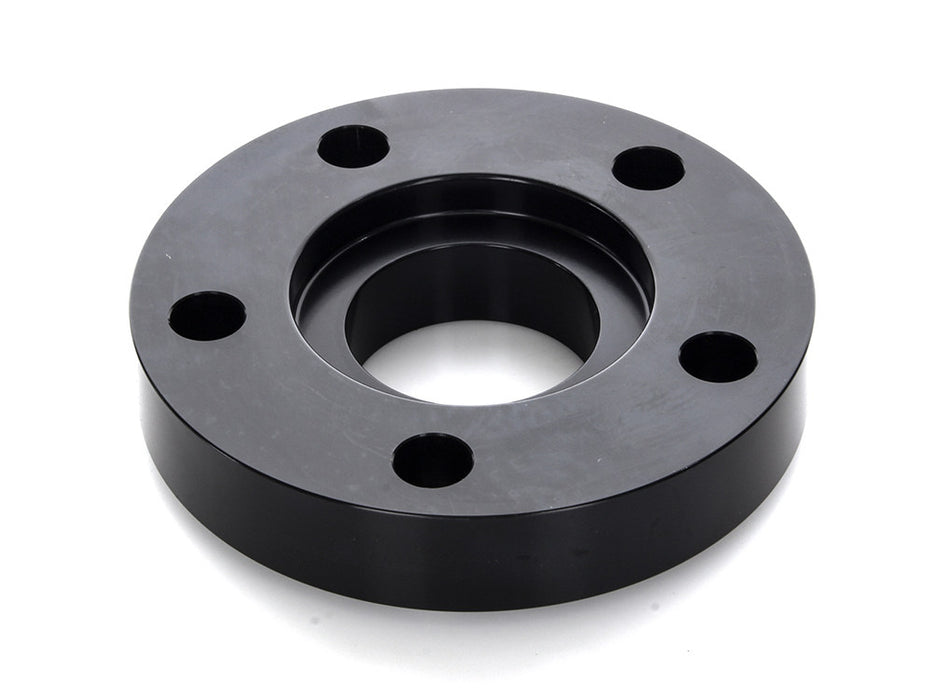 3/4in. Pulley Spacer with Lip. Fits H-D 2000up Wheels. Gloss Black.