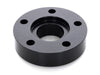 1in. Pulley Spacer with Lip. Fits H-D 2000up Wheels. Gloss Black.