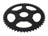 51 Tooth, Flat Steel Rear Chain Sprocket - Black. Fits Big Twin 2000up & Sportster 2000-2021.