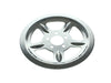 Rear Pulley Cover - Chrome. Fits Sportster 2004-2021 with 68 Tooth Pulley