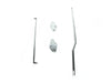 2in. Forward Control Extension Kit - Chrome. Fits Dyna Wide Glide 2003-2017 or When Extending # BAI-D35-0218