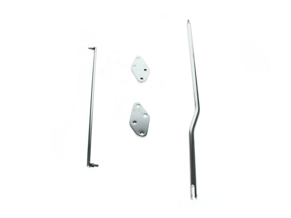 2in. Forward Control Extension Kit - Chrome. Fits Dyna Wide Glide 2003-2017 or When Extending # BAI-D35-0218