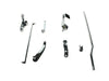 Standard Length Forward Controls - Chrome. Fits Dyna 1991-2017