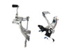 Standard Forward Control Kit - Chrome. Fits Softail 2018up Models with Mid Controls.