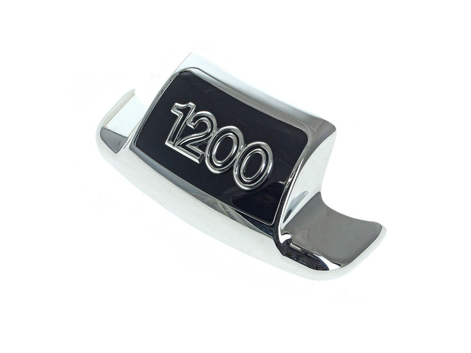 Rear 1200 Style Fender Tip - Chrome. Fits FL 1959-1986