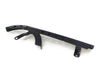 Upper Belt Guard with Holes - Gloss Black. Fits Sportster 2004-2021.