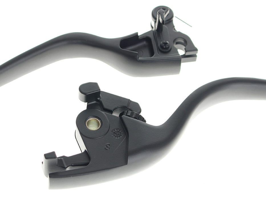 Hand Levers - Black. Fits Softail 2025up