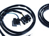 48in. Handlebar Wiring Harness - Black Switches. Fits Big Twin & Sportster 1982-1995