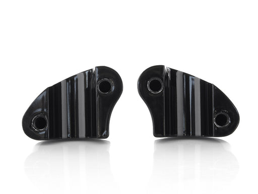 2in. Straight Risers - Black. Fits 1in. Handlebar.