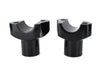 2in. Straight Risers - Black. Fits 1in. Handlebar.