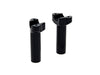 4-1/2in. Straight Risers - Black. Fits 1in. Handlebar.