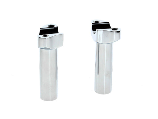 4-1/2in. Straight Risers - Chrome. Fits 1in. Handlebar.