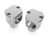 1-1/2in. Tall Billet Risers - Chrome. Fits 1-1/2in. Handlebars.