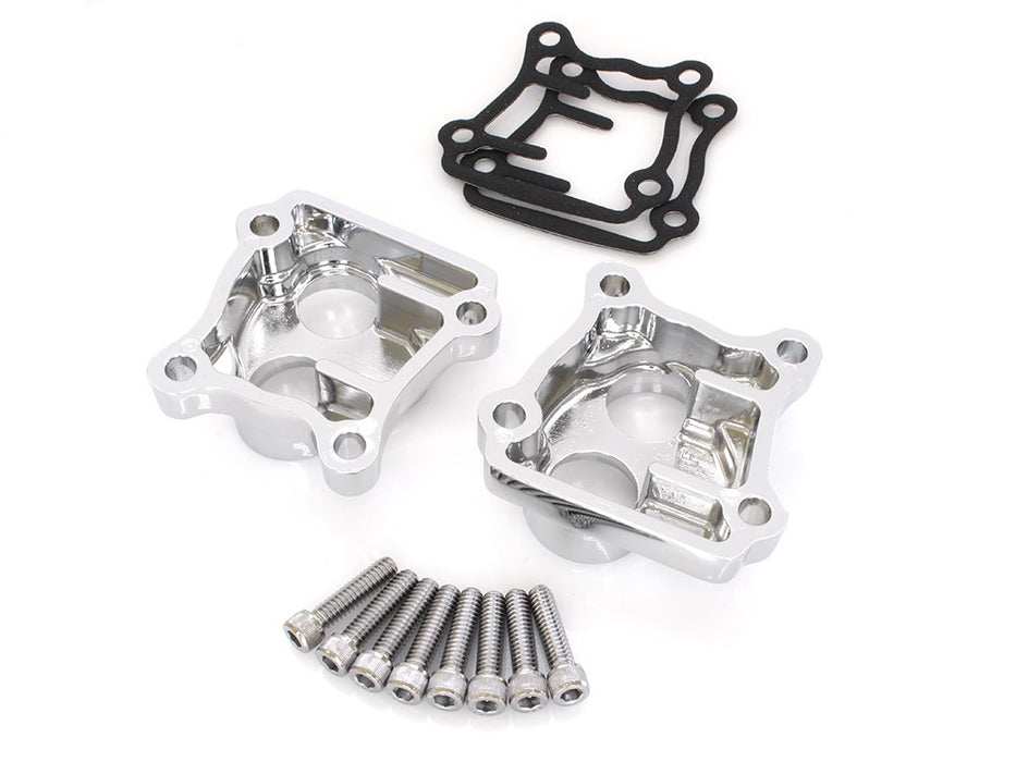 Tappet Covers - Chrome. Fits Twin Cam 1999-2017.