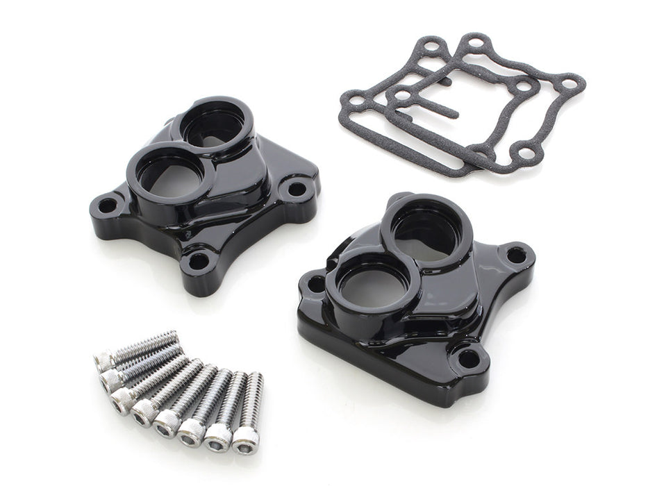 Tappet Covers - Gloss Black. Fits Twin Cam 1999-2017.