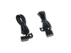 Under Perch Turn Signals - Black. Fits Softail 1984-2014, Dyna 1991-2017 & Sportster 1982-2003.