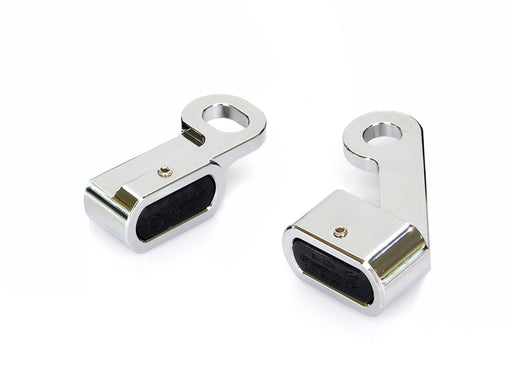 Under Perch Turn Signals - Chrome. Fits Sportster 2014-2021