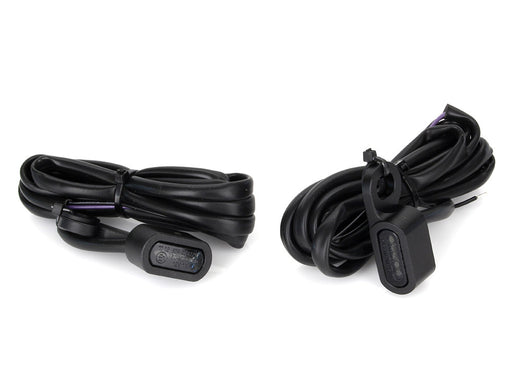 Under Perch Turn Signals - Black. Fits Sportster 2014-2021