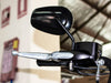 Under Perch Turn Signals - Black. Fits Softail 2015-2024 & Touring 2009-2023 Models with Cable Clutch.