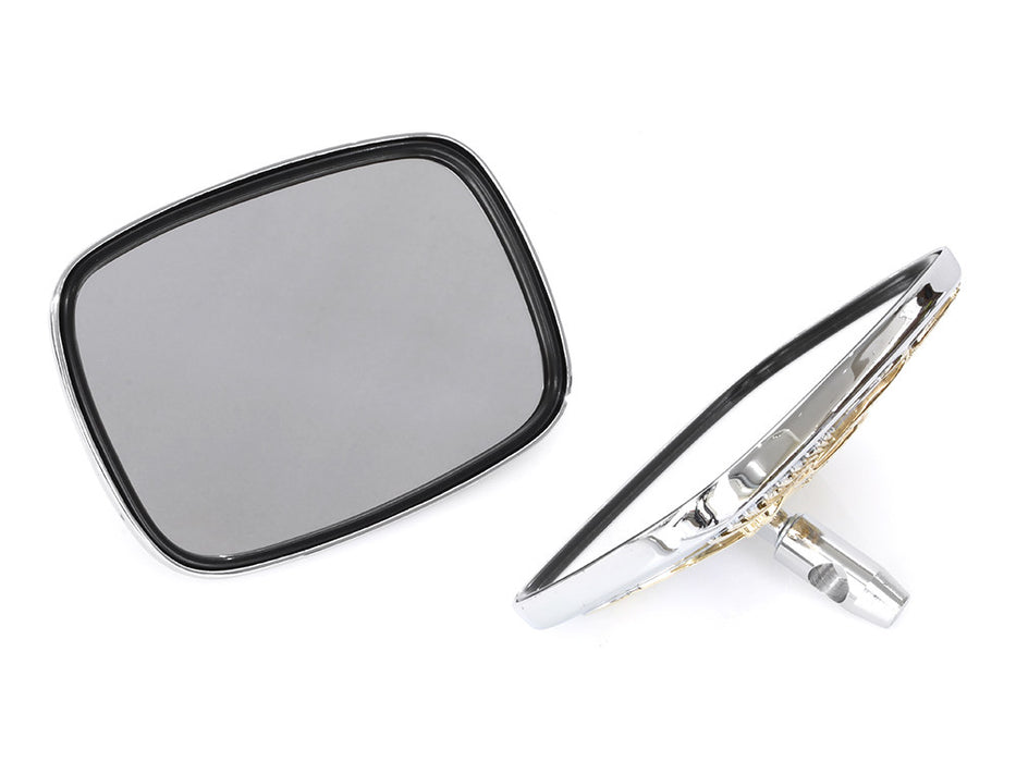 Live to Ride Mirrors - Chrome & Gold.